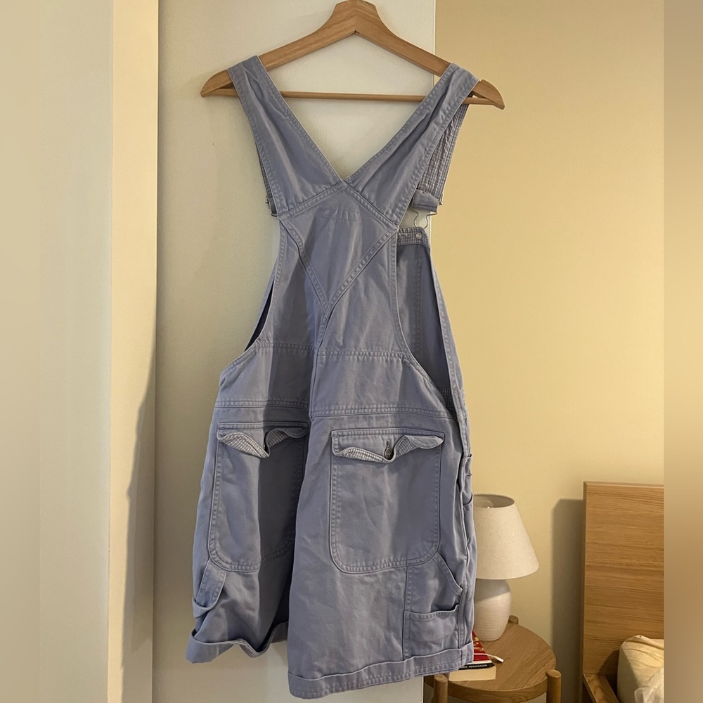 Cherokee 90s vintage periwinkle purple shorteralls in size small - Picture 3 of 4